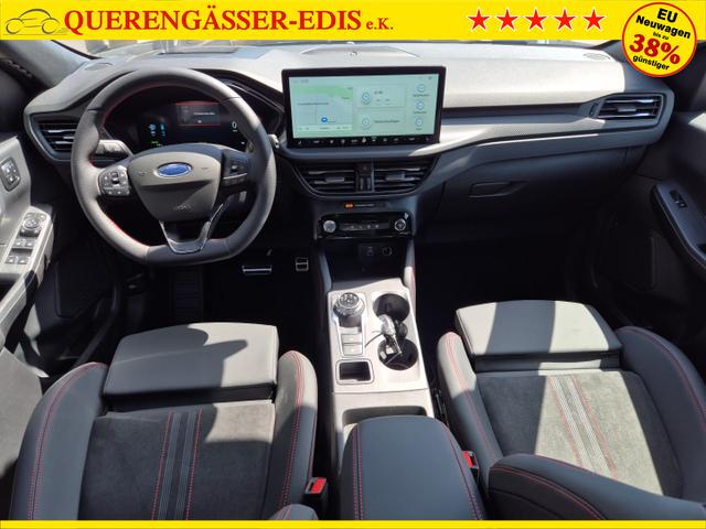 Ford Kuga ST-Line X 243PS PHEV Automatik Matrix-LED elektr. PanoDach schwenkb. AHK Head-Up-Display Sitzheizung v+h Lenkradheizung Frontscheibe beheizb. Navi SYNC4 Apple CarPlay Android Auto Touchscreen PDC 4xKamera 2xKeyless B+O Sound 19"LM vollelektr. Re 