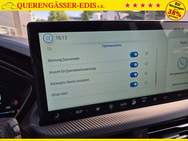 Ford Kuga ST-Line X 243PS PHEV Automatik Matrix-LED elektr. PanoDach schwenkb. AHK Head-Up-Display Sitzheizung v+h Lenkradheizung Frontscheibe beheizb. Navi SYNC4 Apple CarPlay Android Auto Touchscreen PDC 4xKamera 2xKeyless B+O Sound 19"LM vollelektr. Re 