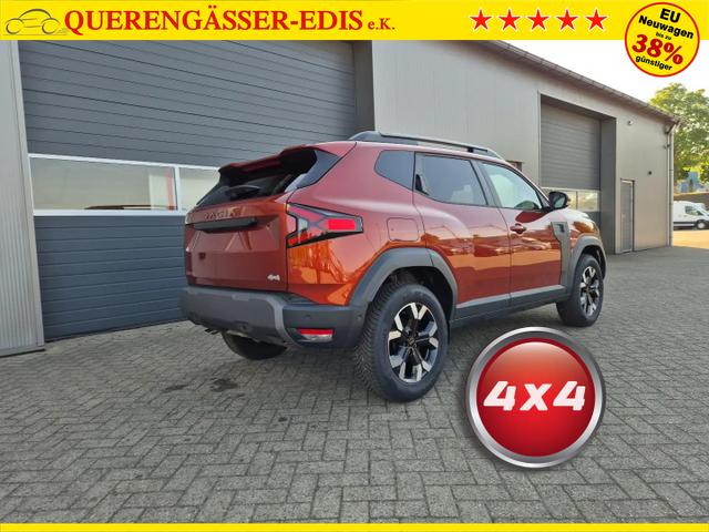 Dacia Duster Extreme 4x4 130PS 1.2 TCe 4x Kamera Lenkradheizung Sitzheizung Klimaautomatik Teil-Leder Bluetooth Apple Carplay Android Auto PDC v+h 2xKeyless 17-LM Ganzj.Reifen 