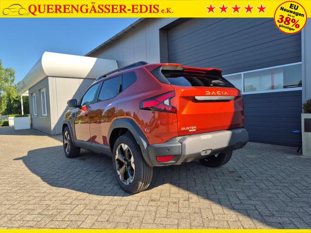 Dacia Duster Extreme Hybrid 140PS Automatik 1.6 SCE Sitzheizung Klimaautomatik 4x Kamera elektr.Parkbremse Teil-Leder Bluetooth Apple Carplay Android Auto PDC v+h 2xKeyless 18-LM 