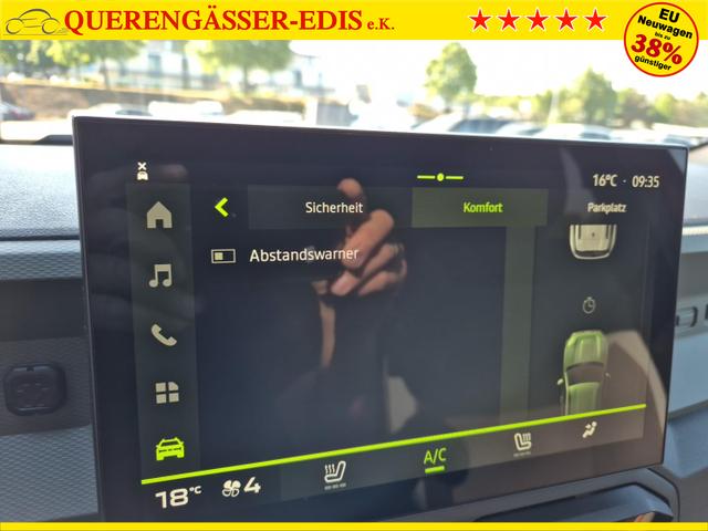 Dacia Duster Extreme Hybrid 140PS Automatik 1.6 SCE Sitzheizung Klimaautomatik 4x Kamera elektr.Parkbremse Teil-Leder Bluetooth Apple Carplay Android Auto PDC v+h 2xKeyless 18-LM 