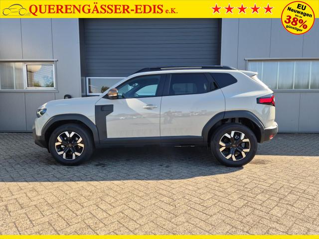 Dacia Duster Extreme Hybrid 140PS Automatik 1.6 SCE Lenkradheizung Sitzheizung Klimaautomatik 4x Kamera elektr.Parkbremse Teil-Leder Bluetooth Apple Carplay Android Auto PDC v+h 2xKeyless 17-LM 