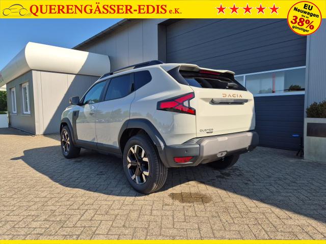 Dacia Duster Extreme Hybrid 140PS Automatik 1.6 SCE Lenkradheizung Sitzheizung Klimaautomatik 4x Kamera elektr.Parkbremse Teil-Leder Bluetooth Apple Carplay Android Auto PDC v+h 2xKeyless 17-LM 