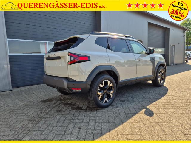 Dacia Duster Extreme Hybrid 140PS Automatik 1.6 SCE Lenkradheizung Sitzheizung Klimaautomatik 4x Kamera elektr.Parkbremse Teil-Leder Bluetooth Apple Carplay Android Auto PDC v+h 2xKeyless 17-LM 