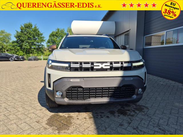 Dacia Duster Extreme Hybrid 140PS Automatik 1.6 SCE Lenkradheizung Sitzheizung Klimaautomatik 4x Kamera elektr.Parkbremse Teil-Leder Bluetooth Apple Carplay Android Auto PDC v+h 2xKeyless 17-LM 