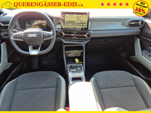 Dacia Duster Extreme Hybrid 140PS Automatik 1.6 SCE Lenkradheizung Sitzheizung Klimaautomatik 4x Kamera elektr.Parkbremse Teil-Leder Bluetooth Apple Carplay Android Auto PDC v+h 2xKeyless 17-LM 