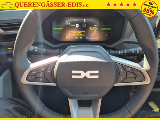 Dacia Duster Extreme Hybrid 140PS Automatik 1.6 SCE Lenkradheizung Sitzheizung Klimaautomatik 4x Kamera elektr.Parkbremse Teil-Leder Bluetooth Apple Carplay Android Auto PDC v+h 2xKeyless 17-LM 