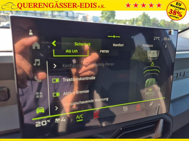 Dacia Duster Extreme Hybrid 140PS Automatik 1.6 SCE Lenkradheizung Sitzheizung Klimaautomatik 4x Kamera elektr.Parkbremse Teil-Leder Bluetooth Apple Carplay Android Auto PDC v+h 2xKeyless 17-LM 