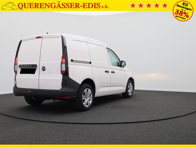 Volkswagen Caddy Cargo Comfort 2.0 TDI 122PS 2-Sitzer AHK Navi Rückf.Kamera PDC v+h Klima VW-Radio Apple CarPlay Android Auto Hecktüren180º Schiebetür rechts Ganzjahresreifen 