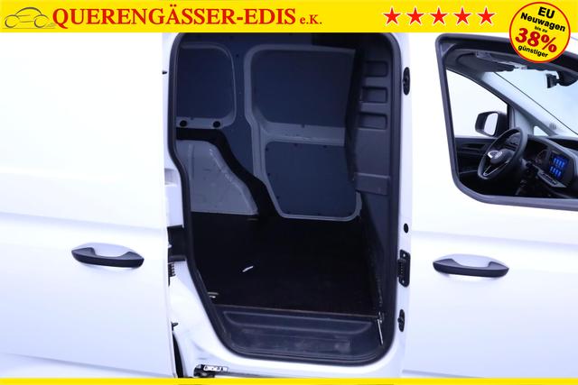 Volkswagen Caddy Cargo Comfort 2.0 TDI 122PS 2-Sitzer AHK Navi Rückf.Kamera PDC v+h Klima VW-Radio Apple CarPlay Android Auto Hecktüren180º Schiebetür rechts Ganzjahresreifen 