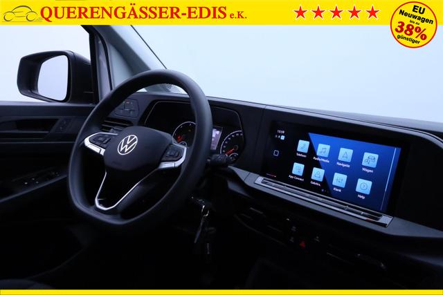 Volkswagen Caddy Cargo Comfort 2.0 TDI 122PS 2-Sitzer AHK Navi Rückf.Kamera PDC v+h Klima VW-Radio Apple CarPlay Android Auto Hecktüren180º Schiebetür rechts Ganzjahresreifen 
