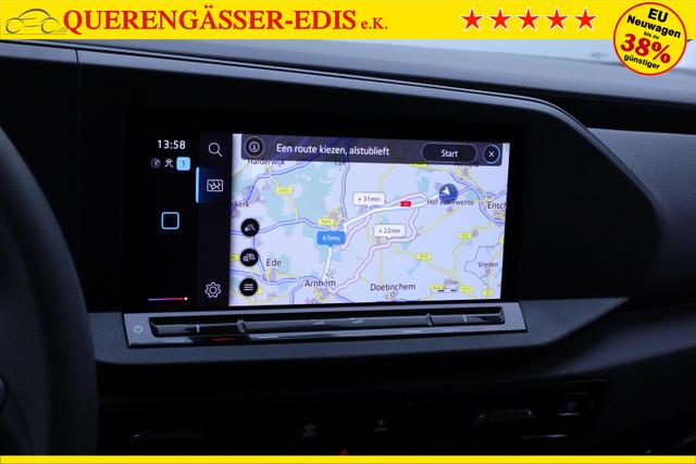 Volkswagen Caddy Cargo Comfort 2.0 TDI 122PS 2-Sitzer AHK Navi Rückf.Kamera PDC v+h Klima VW-Radio Apple CarPlay Android Auto Hecktüren180º Schiebetür rechts Ganzjahresreifen 