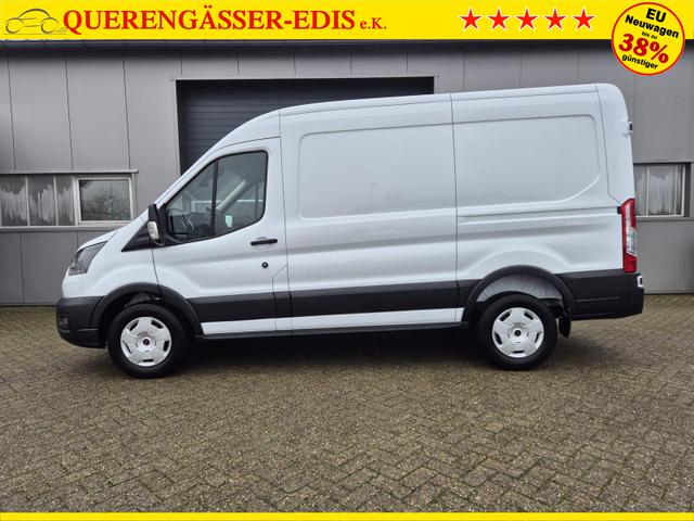 Ford Transit L2H2 2.0 EcoBlue 130PS Trend 3,5t 2-Sitzer AHK Sitzheizung Lenkradheizung Frontscheibe beheizb. Klimaautomatik PDC v+h Rückf.Kamera Bluetooth DAB Apple CarPlay Android Auto Tempomat Ganzj.Reifen 
