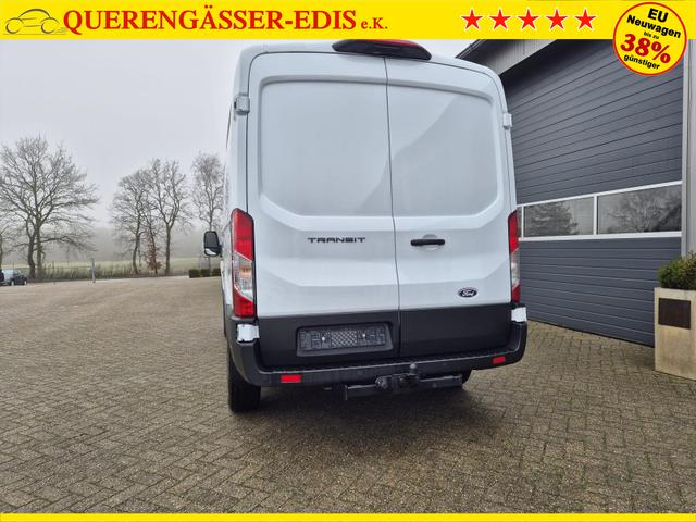 Ford Transit L2H2 2.0 EcoBlue 130PS Trend 3,5t 2-Sitzer AHK Sitzheizung Lenkradheizung Frontscheibe beheizb. Klimaautomatik PDC v+h Rückf.Kamera Bluetooth DAB Apple CarPlay Android Auto Tempomat Ganzj.Reifen 