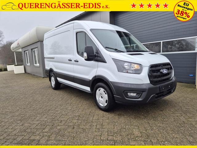 Ford Transit L2H2 2.0 EcoBlue 130PS Trend 3,5t 2-Sitzer AHK Sitzheizung Lenkradheizung Frontscheibe beheizb. Klimaautomatik PDC v+h Rückf.Kamera Bluetooth DAB Apple CarPlay Android Auto Tempomat Ganzj.Reifen 