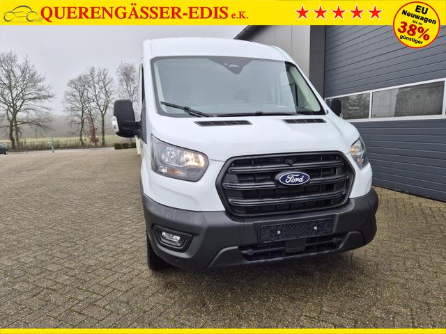 Ford Transit L2H2 2.0 EcoBlue 130PS Trend 3,5t 2-Sitzer AHK Sitzheizung Lenkradheizung Frontscheibe beheizb. Klimaautomatik PDC v+h Rückf.Kamera Bluetooth DAB Apple CarPlay Android Auto Tempomat Ganzj.Reifen 