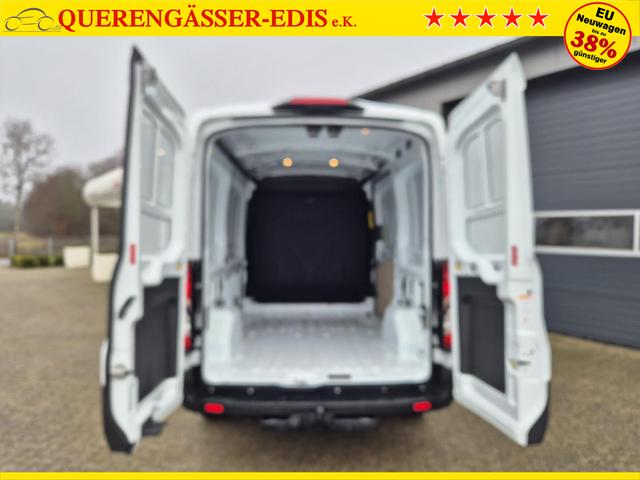 Ford Transit L2H2 2.0 EcoBlue 130PS Trend 3,5t 2-Sitzer AHK Sitzheizung Lenkradheizung Frontscheibe beheizb. Klimaautomatik PDC v+h Rückf.Kamera Bluetooth DAB Apple CarPlay Android Auto Tempomat Ganzj.Reifen 