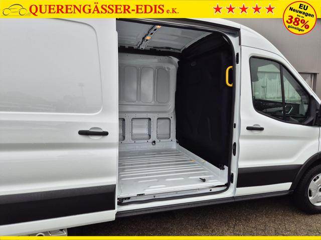 Ford Transit L2H2 2.0 EcoBlue 130PS Trend 3,5t 2-Sitzer AHK Sitzheizung Lenkradheizung Frontscheibe beheizb. Klimaautomatik PDC v+h Rückf.Kamera Bluetooth DAB Apple CarPlay Android Auto Tempomat Ganzj.Reifen 