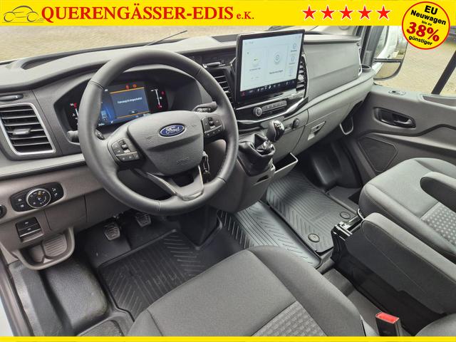 Ford Transit L2H2 2.0 EcoBlue 130PS Trend 3,5t 2-Sitzer AHK Sitzheizung Lenkradheizung Frontscheibe beheizb. Klimaautomatik PDC v+h Rückf.Kamera Bluetooth DAB Apple CarPlay Android Auto Tempomat Ganzj.Reifen 