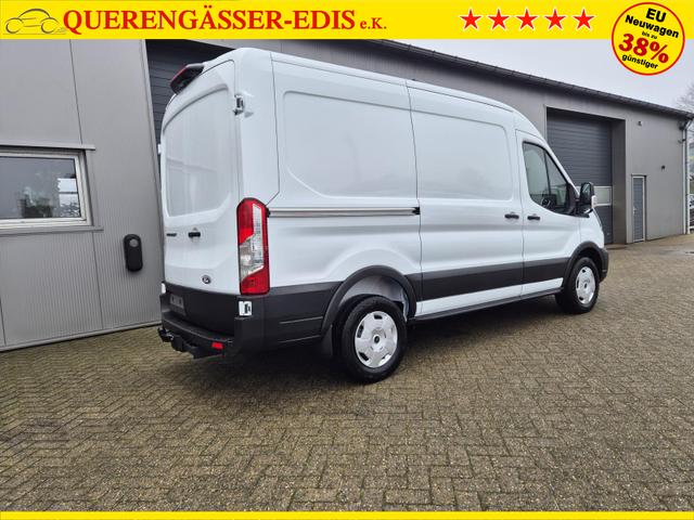 Ford Transit L2H2 2.0 EcoBlue 130PS Trend 3,5t 3-Sitzer AHK Sitzheizung Lenkradheizung Frontscheibe beheizb. Klimaautomatik Bluetooth DAB Apple CarPlay Android Auto PDC v+h Rückf.Kamera Tempomat 