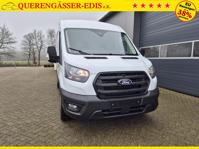 Ford Transit L2H2 2.0 EcoBlue 130PS Trend 3,5t 3-Sitzer AHK Sitzheizung Lenkradheizung Frontscheibe beheizb. Klimaautomatik Bluetooth DAB Apple CarPlay Android Auto PDC v+h Rückf.Kamera Tempomat 