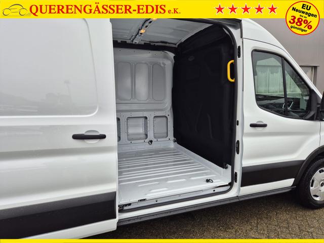 Ford Transit L2H2 2.0 EcoBlue 130PS Trend 3,5t 3-Sitzer AHK Sitzheizung Lenkradheizung Frontscheibe beheizb. Klimaautomatik Bluetooth DAB Apple CarPlay Android Auto PDC v+h Rückf.Kamera Tempomat 