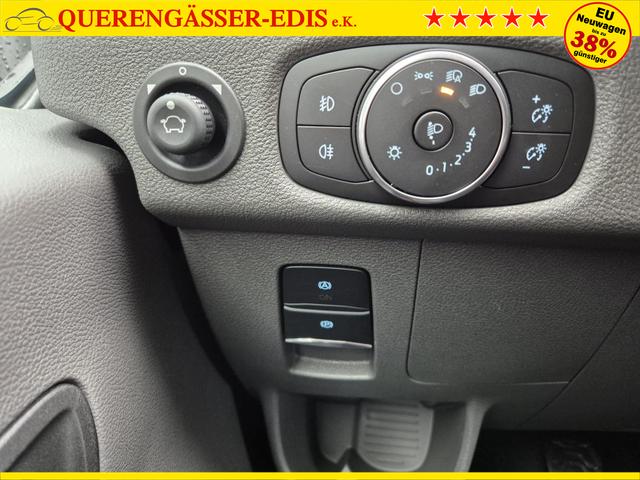 Ford Transit L2H2 2.0 EcoBlue 130PS Trend 3,5t 3-Sitzer AHK Sitzheizung Lenkradheizung Frontscheibe beheizb. Klimaautomatik Bluetooth DAB Apple CarPlay Android Auto PDC v+h Rückf.Kamera Tempomat 