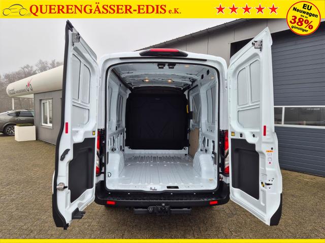 Ford Transit L2H2 2.0 EcoBlue 130PS Trend 3,5t 3-Sitzer AHK Sitzheizung Lenkradheizung Frontscheibe beheizb. Klimaautomatik PDC v+h Rückf.Kamera Bluetooth DAB Apple CarPlay Android Auto Tempomat Ganzj.Reifen 