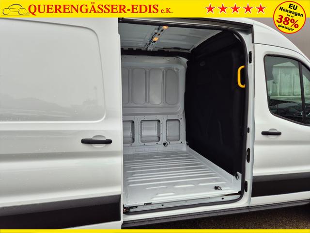 Ford Transit L2H2 2.0 EcoBlue 130PS Trend 3,5t 3-Sitzer AHK Sitzheizung Lenkradheizung Frontscheibe beheizb. Klimaautomatik PDC v+h Rückf.Kamera Bluetooth DAB Apple CarPlay Android Auto Tempomat Ganzj.Reifen 
