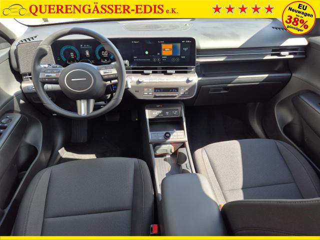 Hyundai KONA Select 1.6 GDI 129PS Hybrid Automatik MY2025 Voll-LED Klimaautomatik Navi Rückf.Kamera PDC v+h 12,3"-Touchscreen DAB+ Apple CarPlay Android Auto Tempomat 16-LM 