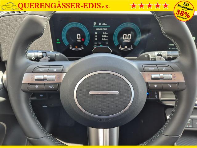 Hyundai KONA Select 1.6 GDI 129PS Hybrid Automatik MY2025 Voll-LED Klimaautomatik Navi Rückf.Kamera PDC v+h 12,3"-Touchscreen DAB+ Apple CarPlay Android Auto Tempomat 16-LM 