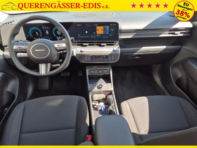 Hyundai KONA Select 1.6 GDI 129PS Hybrid Automatik MY2025 Voll-LED Klimaautomatik Navi Rückf.Kamera PDC v+h 12,3"-Touchscreen DAB+ Apple CarPlay Android Auto Tempomat 16-LM 