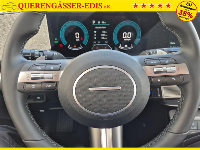 Hyundai KONA Select 1.6 GDI 129PS Hybrid Automatik MY2025 Voll-LED Klimaautomatik Navi Rückf.Kamera PDC v+h 12,3"-Touchscreen DAB+ Apple CarPlay Android Auto Tempomat 16-LM 