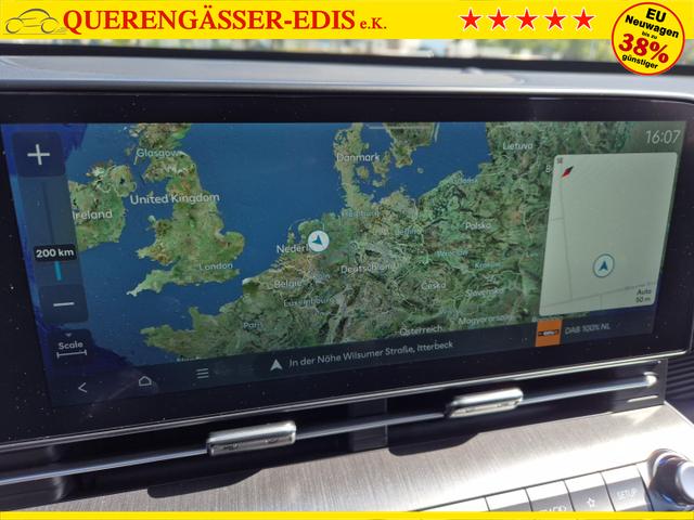 Hyundai KONA Select 1.6 GDI 129PS Hybrid Automatik MY2025 Voll-LED Klimaautomatik Navi Rückf.Kamera PDC v+h 12,3"-Touchscreen DAB+ Apple CarPlay Android Auto Tempomat 16-LM 