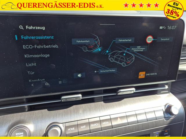 Hyundai KONA Select 1.6 GDI 129PS Hybrid Automatik MY2025 Voll-LED Klimaautomatik Navi Rückf.Kamera PDC v+h 12,3"-Touchscreen DAB+ Apple CarPlay Android Auto Tempomat 16-LM 