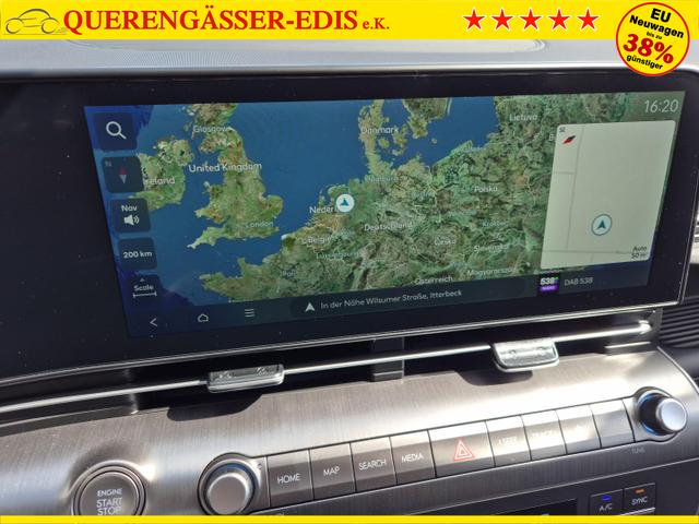 Hyundai KONA Select 1.6 GDI 129PS Hybrid Automatik MY2025 Voll-LED Klimaautomatik Navi Rückf.Kamera PDC v+h 12,3"-Touchscreen DAB+ Apple CarPlay Android Auto Tempomat 16-LM 