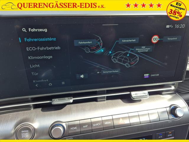 Hyundai KONA Select 1.6 GDI 129PS Hybrid Automatik MY2025 Voll-LED Klimaautomatik Navi Rückf.Kamera PDC v+h 12,3"-Touchscreen DAB+ Apple CarPlay Android Auto Tempomat 16-LM 