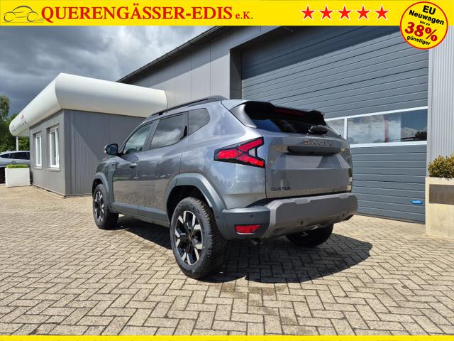 Dacia Duster Extreme 4x4 130PS 1.2 TCe Frontscheibe beheizb. 4x Kamera Lenkradheizung Sitzheizung Klimaautomatik Teil-Leder elektr.Parkbremse Bluetooth Apple Carplay Android Auto PDC v+h 2xKeyless 17-LM Ganzj.Reifen 