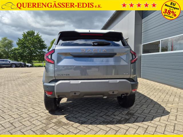 Dacia Duster Extreme 4x4 130PS 1.2 TCe Frontscheibe beheizb. 4x Kamera Lenkradheizung Sitzheizung Klimaautomatik Teil-Leder elektr.Parkbremse Bluetooth Apple Carplay Android Auto PDC v+h 2xKeyless 17-LM Ganzj.Reifen 