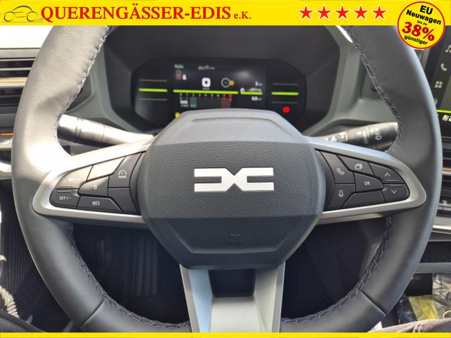 Dacia Duster Extreme 4x4 130PS 1.2 TCe Frontscheibe beheizb. 4x Kamera Lenkradheizung Sitzheizung Klimaautomatik Teil-Leder elektr.Parkbremse Bluetooth Apple Carplay Android Auto PDC v+h 2xKeyless 17-LM Ganzj.Reifen 