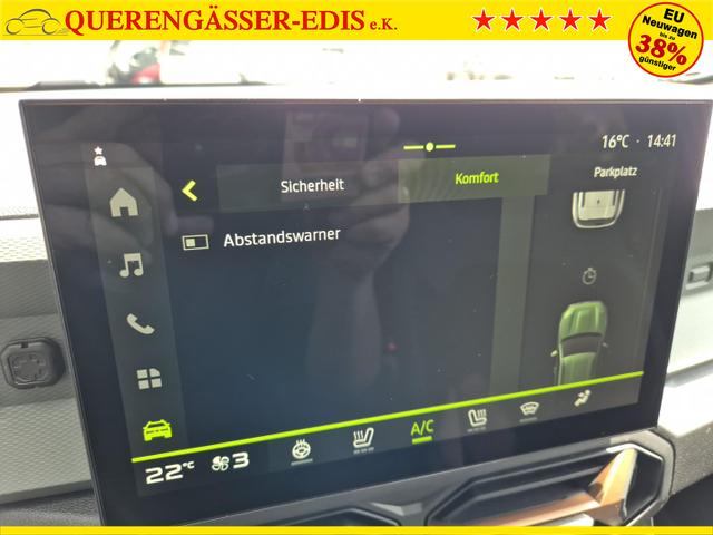 Dacia Duster Extreme 4x4 130PS 1.2 TCe Frontscheibe beheizb. 4x Kamera Lenkradheizung Sitzheizung Klimaautomatik Teil-Leder elektr.Parkbremse Bluetooth Apple Carplay Android Auto PDC v+h 2xKeyless 17-LM Ganzj.Reifen 