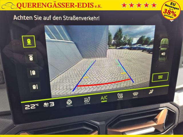 Dacia Duster Extreme 4x4 130PS 1.2 TCe Frontscheibe beheizb. 4x Kamera Lenkradheizung Sitzheizung Klimaautomatik Teil-Leder elektr.Parkbremse Bluetooth Apple Carplay Android Auto PDC v+h 2xKeyless 17-LM Ganzj.Reifen 