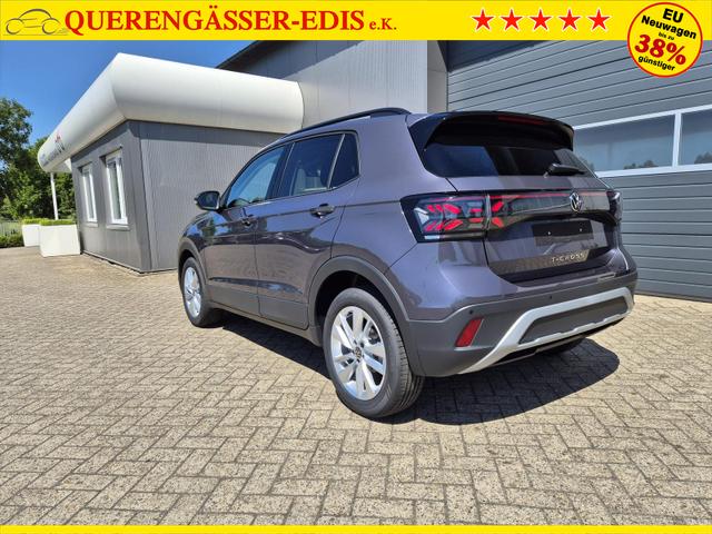 Volkswagen T-Cross 1.0 TSI 116PS DSG Life LED-Matrix-Scheinwerfer Klimaautomatik Sitzheizung PDC Rückf.Kamera 17-LM abged.Scheiben 2xKeyless DAB+ Bluetooth Touchscreen Apple CarPlay Android Auto 