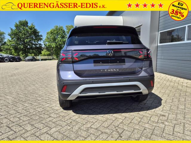 Volkswagen T-Cross 1.0 TSI 116PS DSG Life LED-Matrix-Scheinwerfer Klimaautomatik Sitzheizung PDC Rückf.Kamera 17-LM abged.Scheiben 2xKeyless DAB+ Bluetooth Touchscreen Apple CarPlay Android Auto 