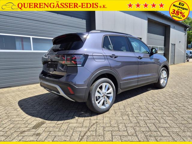 Volkswagen T-Cross 1.0 TSI 116PS DSG Life LED-Matrix-Scheinwerfer Klimaautomatik Sitzheizung PDC Rückf.Kamera 17-LM abged.Scheiben 2xKeyless DAB+ Bluetooth Touchscreen Apple CarPlay Android Auto 