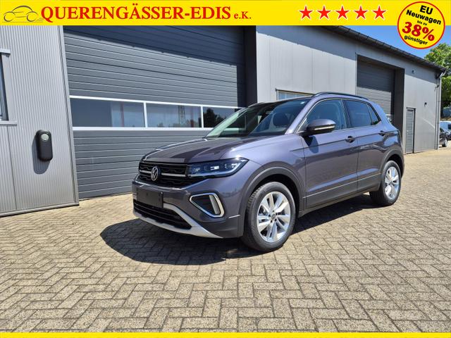 Volkswagen T-Cross 1.0 TSI 116PS DSG Life LED-Matrix-Scheinwerfer Klimaautomatik Sitzheizung PDC Rückf.Kamera 17-LM abged.Scheiben 2xKeyless DAB+ Bluetooth Touchscreen Apple CarPlay Android Auto 