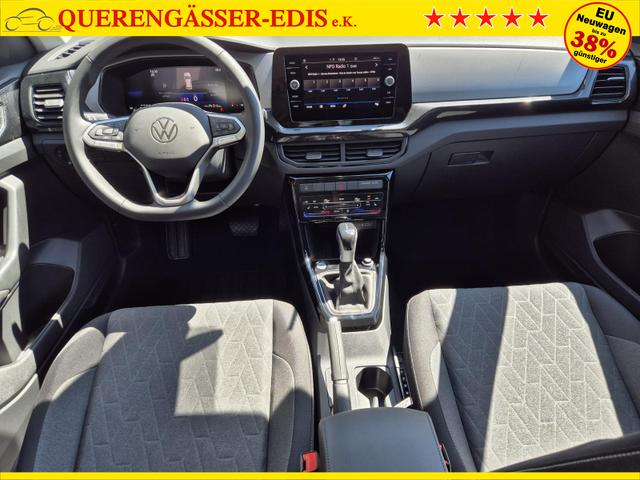 Volkswagen T-Cross 1.0 TSI 116PS DSG Life LED-Matrix-Scheinwerfer Klimaautomatik Sitzheizung PDC Rückf.Kamera 17-LM abged.Scheiben 2xKeyless DAB+ Bluetooth Touchscreen Apple CarPlay Android Auto 