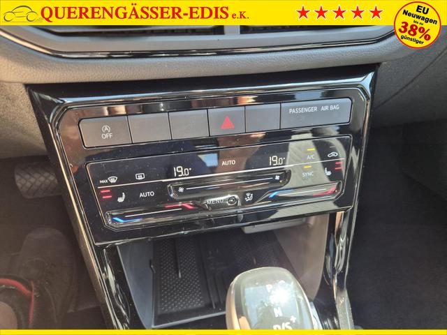 Volkswagen T-Cross 1.0 TSI 116PS DSG Life LED-Matrix-Scheinwerfer Klimaautomatik Sitzheizung PDC Rückf.Kamera 17-LM abged.Scheiben 2xKeyless DAB+ Bluetooth Touchscreen Apple CarPlay Android Auto 