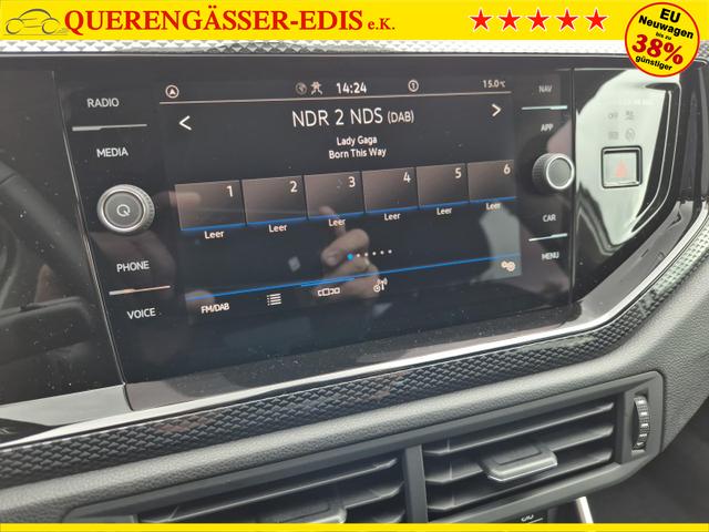 Volkswagen Taigo 1.5 TSI 150PS DSG Life LED-Matrix-Scheinwerfer Klimaautomatik Sitzheizung PDC Rückf.Kamera 17-LM abged.Scheiben 2xKeyless DAB+ Bluetooth Touchscreen Apple CarPlay Android Auto 