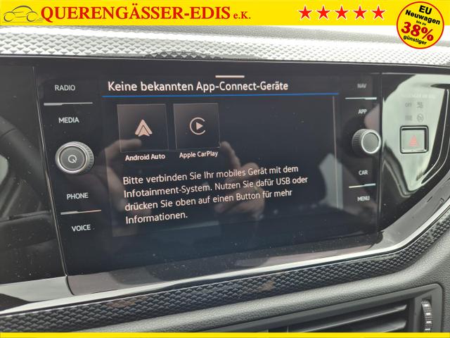 Volkswagen Taigo 1.5 TSI 150PS DSG Life LED-Matrix-Scheinwerfer Klimaautomatik Sitzheizung PDC Rückf.Kamera 17-LM abged.Scheiben 2xKeyless DAB+ Bluetooth Touchscreen Apple CarPlay Android Auto 